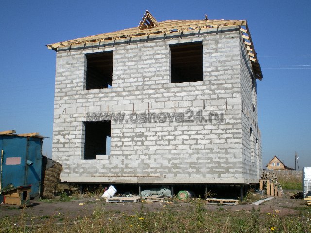 Винтовые сваи (газобетонное домостроение