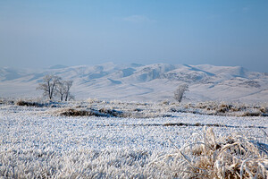 В Хакасию идет зима с морозами