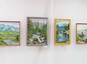 В Краеведческом музее открылась выставка художницы Л. Чечуровой