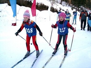 В Черемушках прошли "Новогодние лыжные гонки"