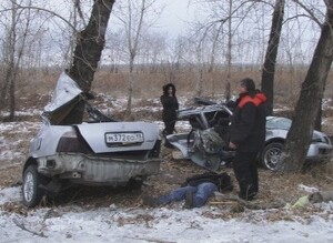 В результате аварии по дороге в Саяногорск погиб мужчина