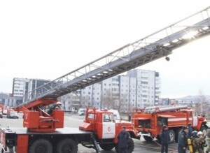В Саяногорске прошли очередные противопожарные учения