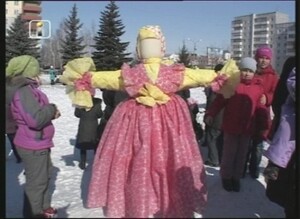 Провожать зиму и встречать весну горожане будут на площади ДК «Визит»