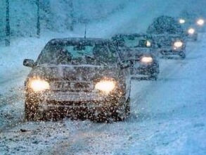 Автодорога Абакан - Саяногорск оказалась закрытой из-за обильного снегопада