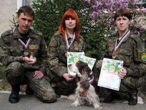 Кинологи Хакасской таможни вошли в тройку лучших по Сибири