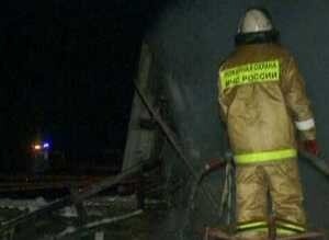 В Саяногорске на пожаре погиб человек