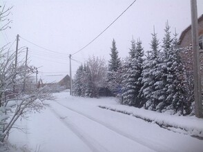 Хакасия попала под снежный удар