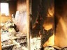 В Саяногорске в огне пострадал вагончик