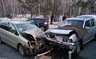На трассе Саяногорск-Черемушки произошла авария, в которой тяжело ранены три человека