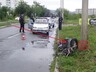 В Саяногорске мотоциклист разбился о столб
