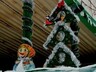 В Саяногорске неизвестный разорил новогоднюю елку у школы №3
