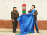 В Саяногорске торжественно открыт памятный знак – пограничный столб