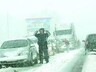 На трассе Абакан-Саяногрск из-за снежных заносов возникла аварийная ситуация