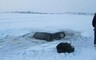 На Саяно-Шушенском водохранилище под лед ушла "Нива" с людьми