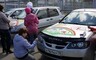 В Саяногорске появились десятки креативных автомобилей