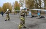 В Хакасии впервые прошли соревнования по пожарному биатлону