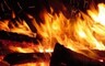 В Саяногорске во время сушки сгорели пиломатериалы