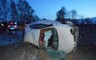 В Хакасии молодая пара погибла из-за того, что водитель иномарки зацепил бровку