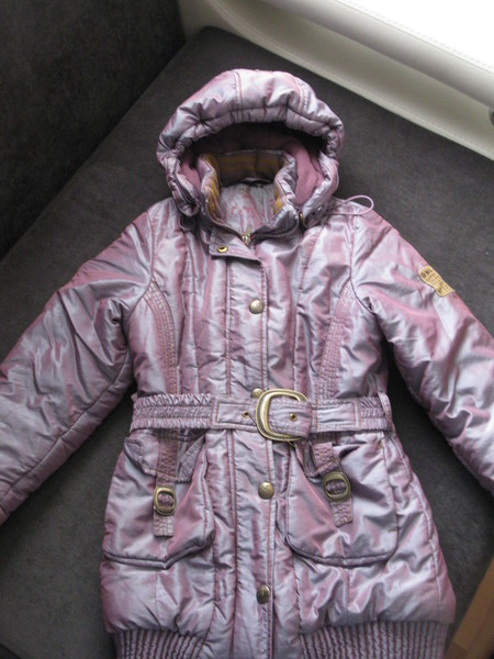 Детские вещи -Куртка зимняя,рост-128,цена-500 руб-89833739099