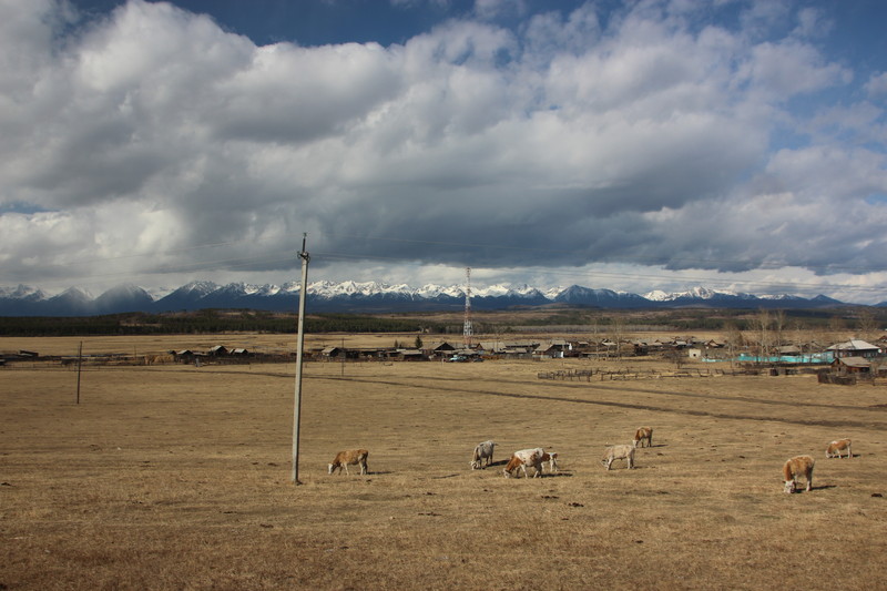Мунку-Сардык 21-24 апреля 2015 -по дороге к Монгольской границе
