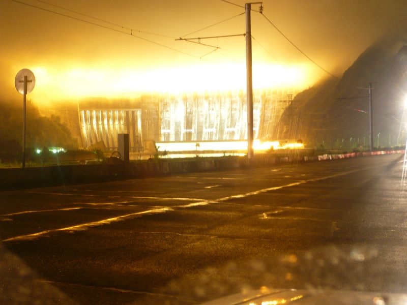 Alexandr -СШГЭС в тумане (тоже ночью)